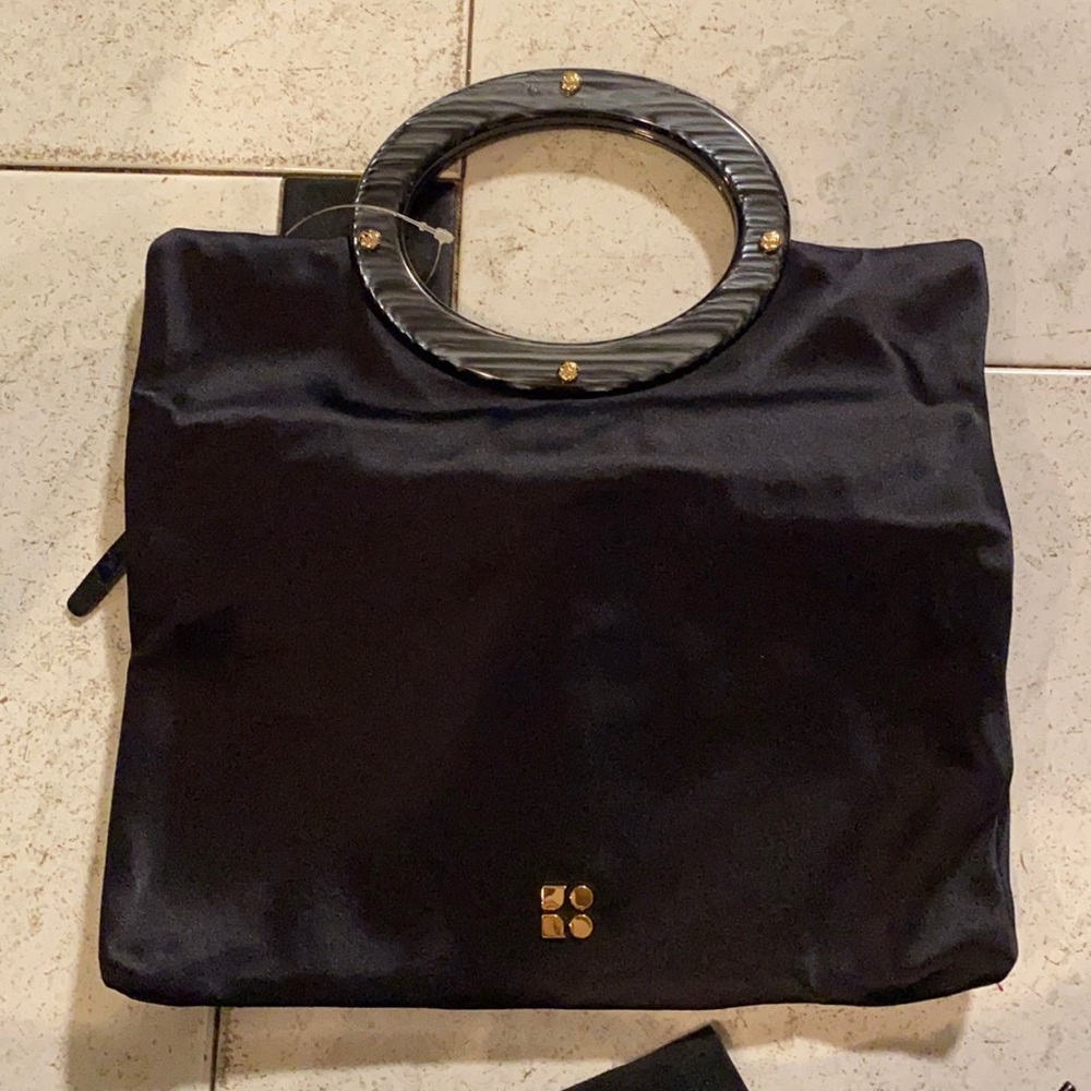 Kate Spade Black Satin Bag